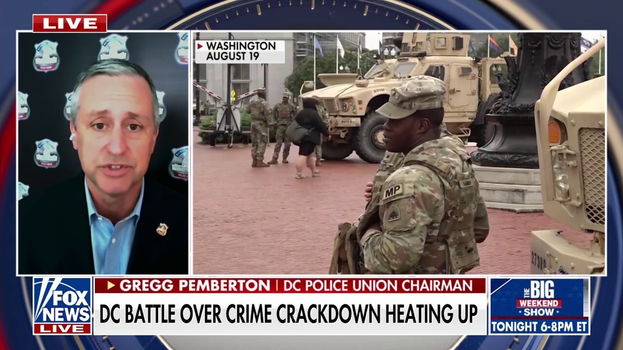 DC Police Union Chairman says National Guard's effect is 'night and day'