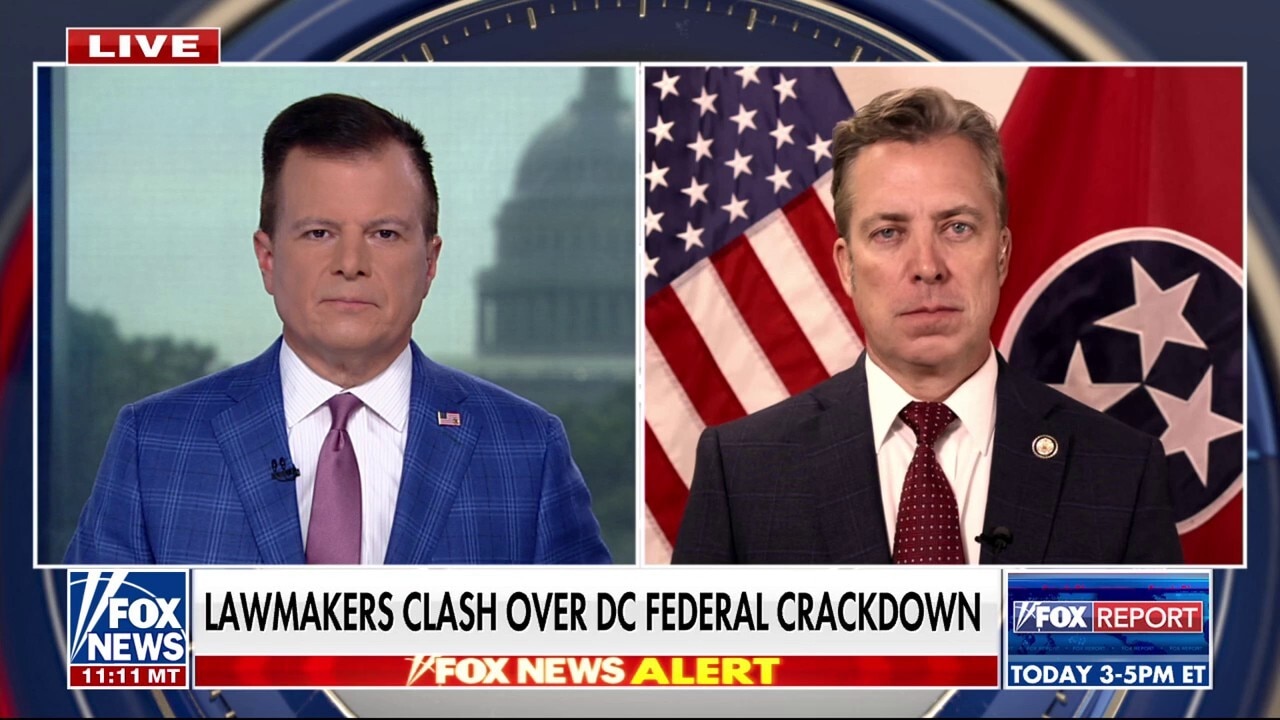 Rep. Ogles: Crime cut in half with Guard in DC