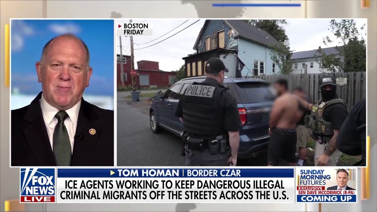 Tom Homan warns violent ICE protesters amid Trump’s crime crackdown, says there is ‘zero tolerance’