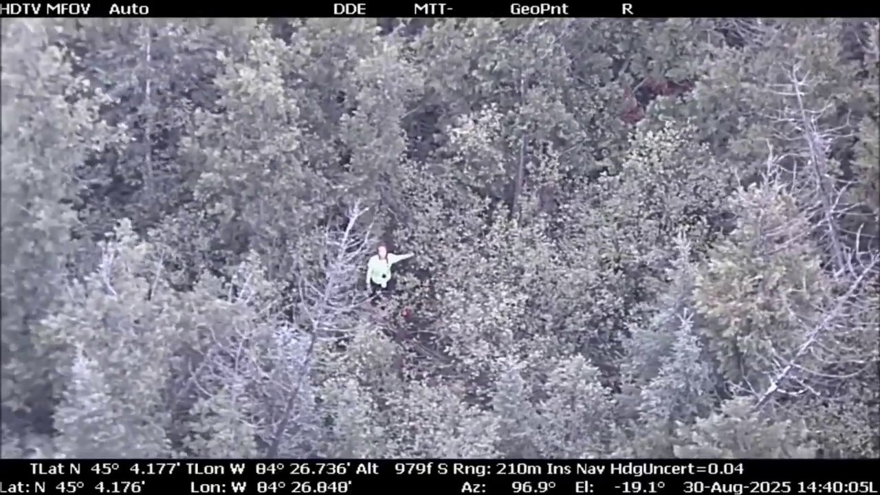 YouTube survival show contestant rescued in densely wooded forest after going missing