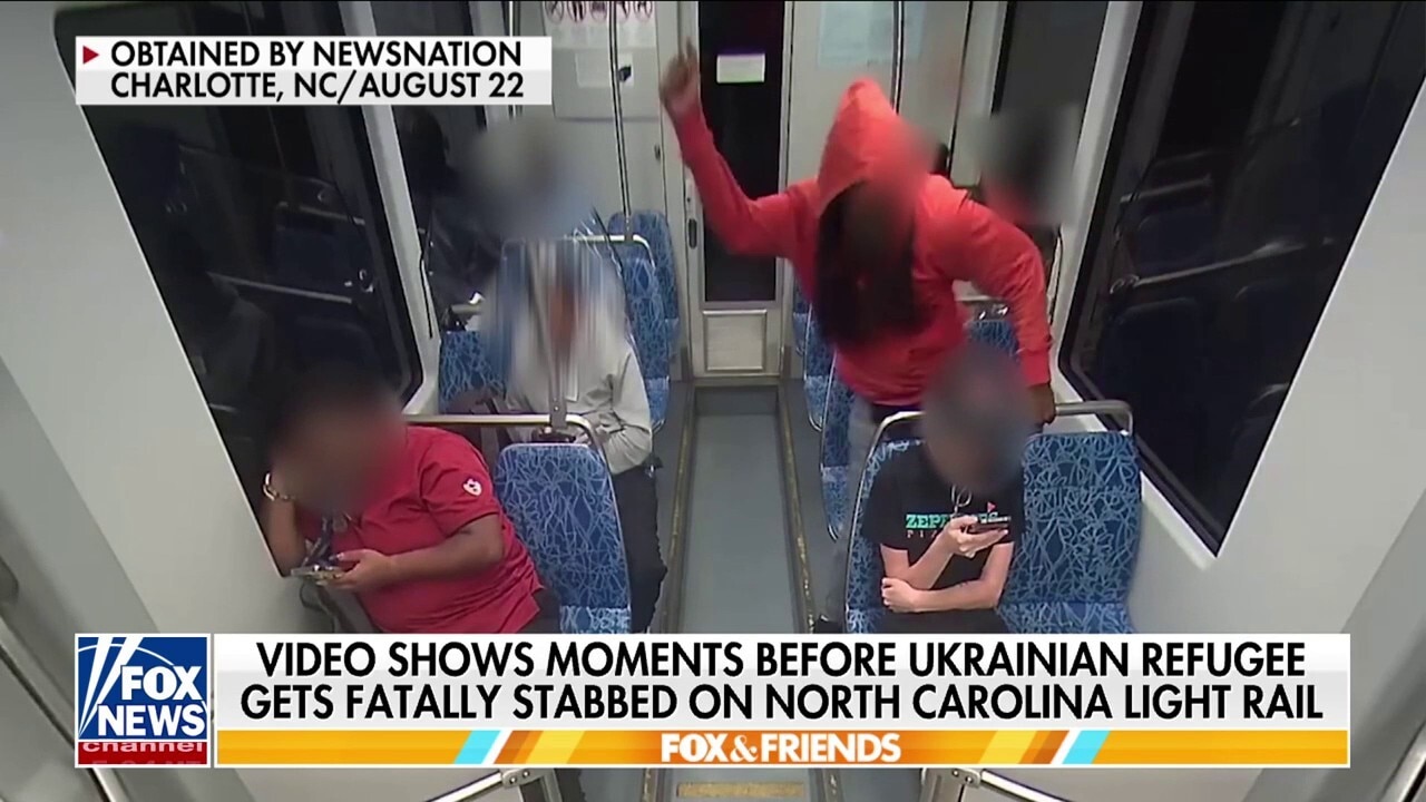 'Horrific' video shows Ukrainian refugee being stabbed on NC light rail