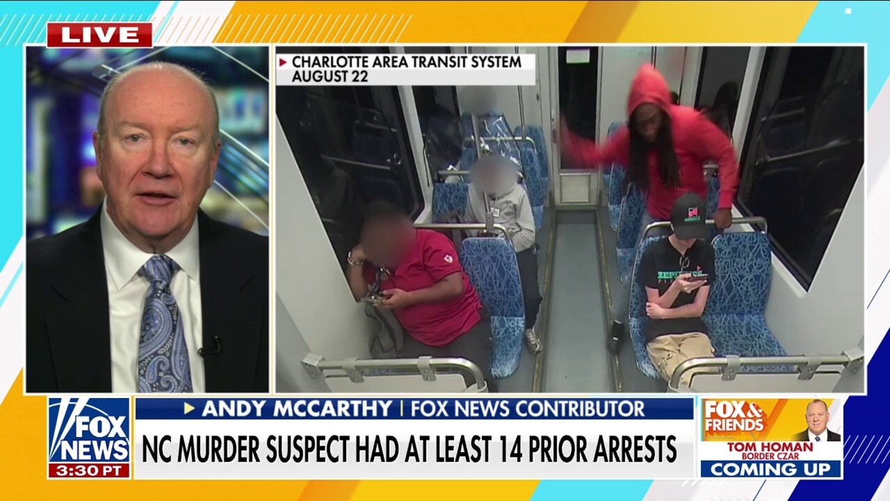 Andy McCarthy calls out 'dumb' NC bail system as stabbing suspect faces federal charges