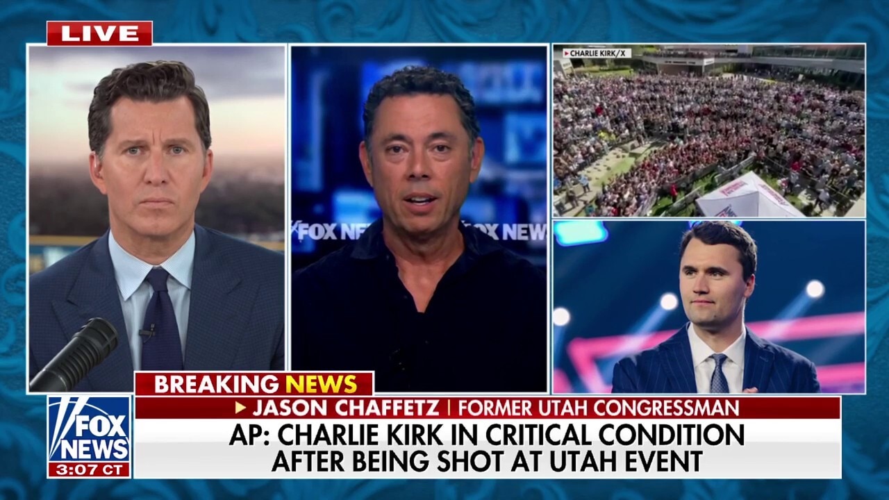Charlie Kirk said to be in critical condition after shooting 