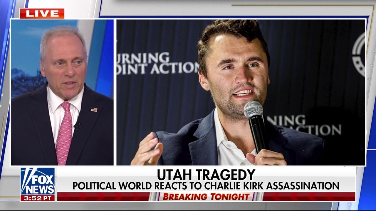 It's clear that the shot on Charlie Kirk was a 'political assassination,' says Rep. Steve Scalise