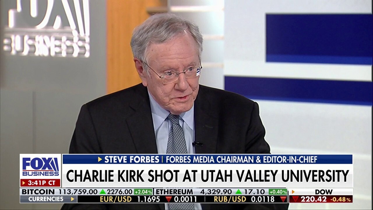 You could see there was something special about Charlie Kirk: Steve Forbes