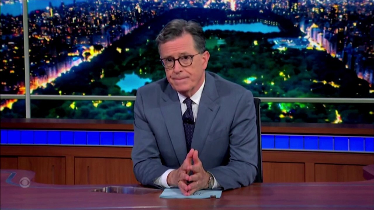 Late-night host Stephen Colbert opens show with statement on Charlie Kirk