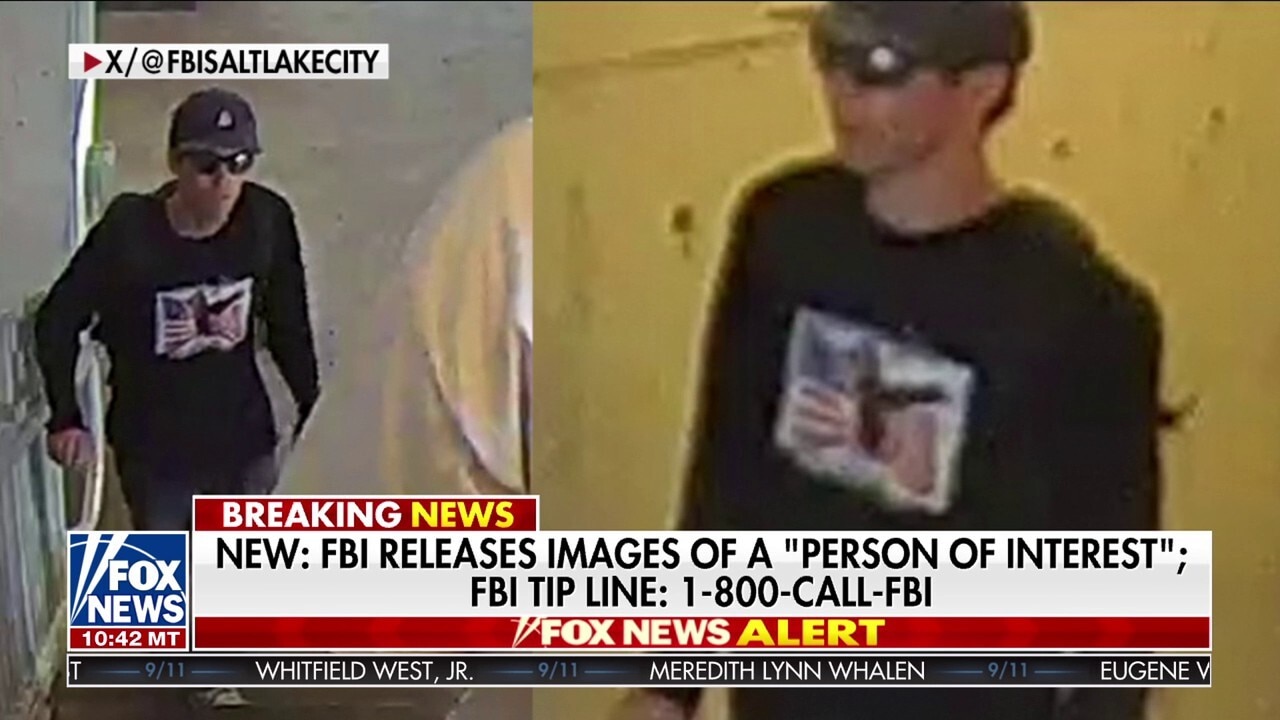FBI releases images of a ‘person of interest’ in Charlie Kirk assassination