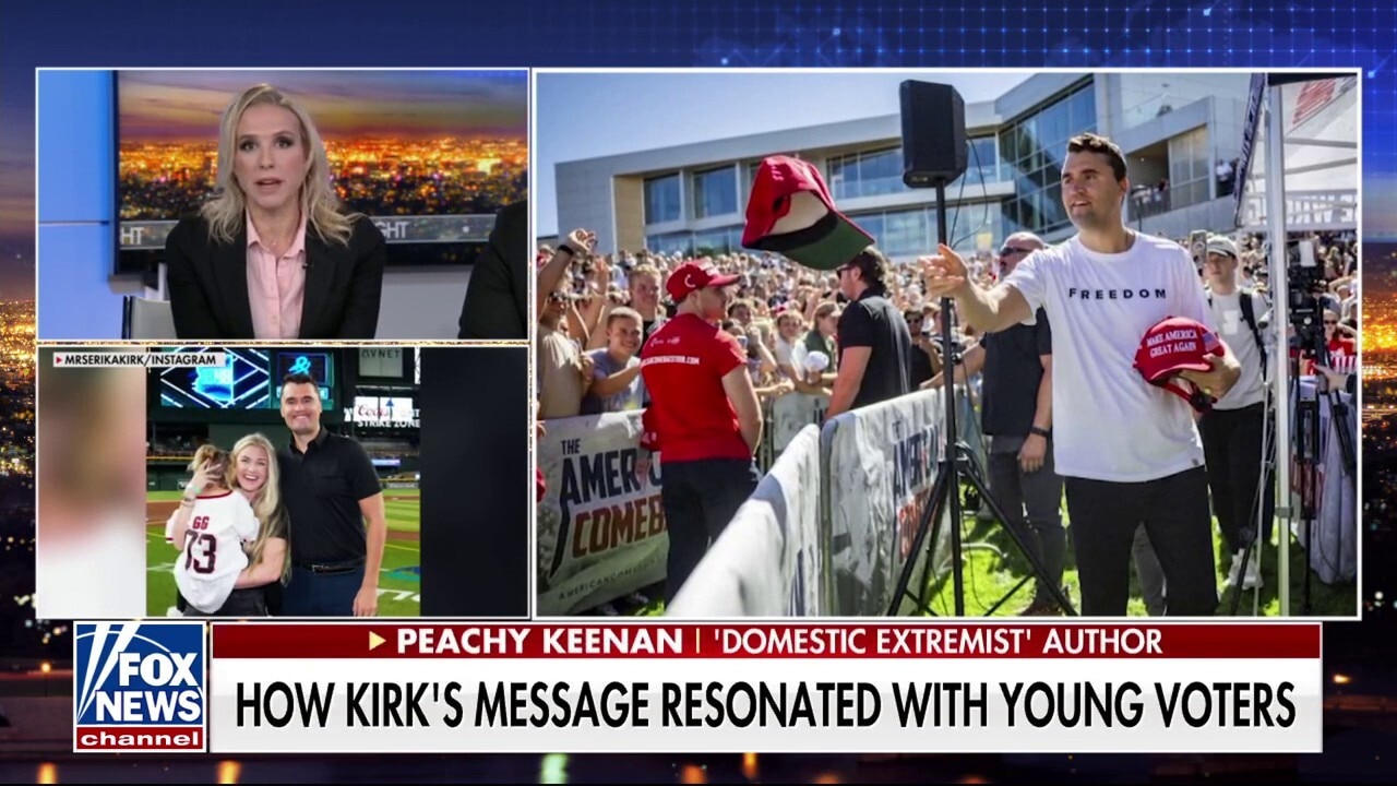 Charlie Kirk made it ok to be a conservative, vote for Trump: Peachy Keenan