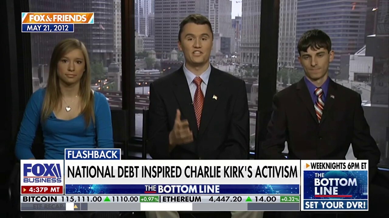 National debt inspired Charlie Kirk's activism