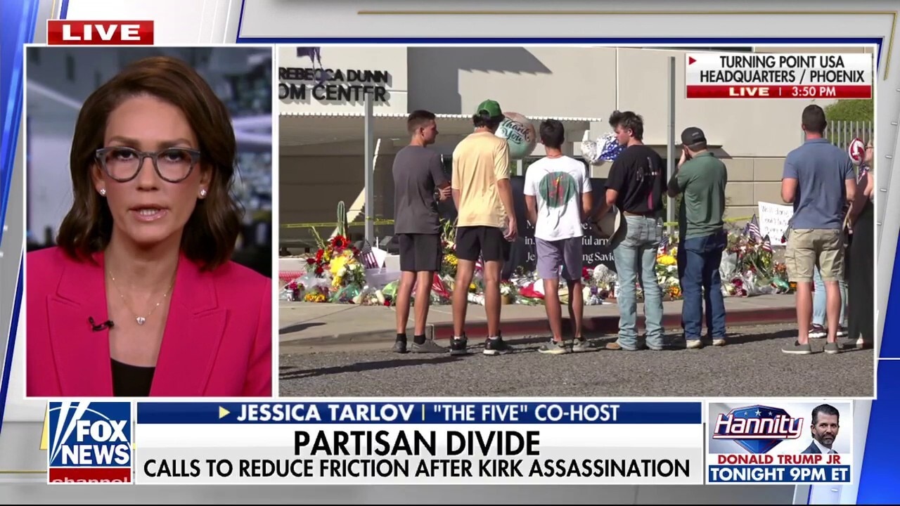 Charlie Kirk assassination is a 'clear signal that America needs to change,' says Jessica Tarlov