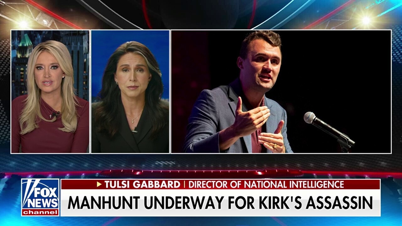 Charlie Kirk was one of the most 'brave and courageous champions of freedom,' says DNI Tulsi Gabbard