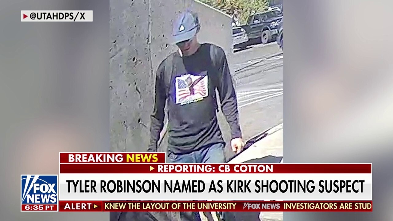 Suspected Charlie Kirk assassin identified as Tyler Robinson