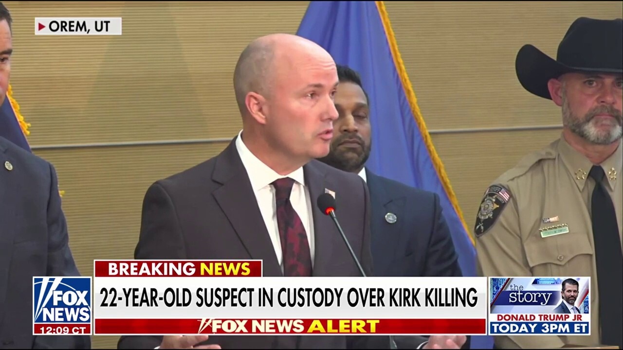  Utah governor calls social media a ‘cancer to our society’ following Charlie Kirk's assassination