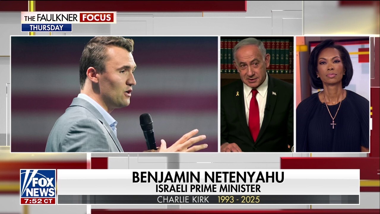 Benjamin Netanyahu says progressives 'speak about human rights' but 'they use violence'