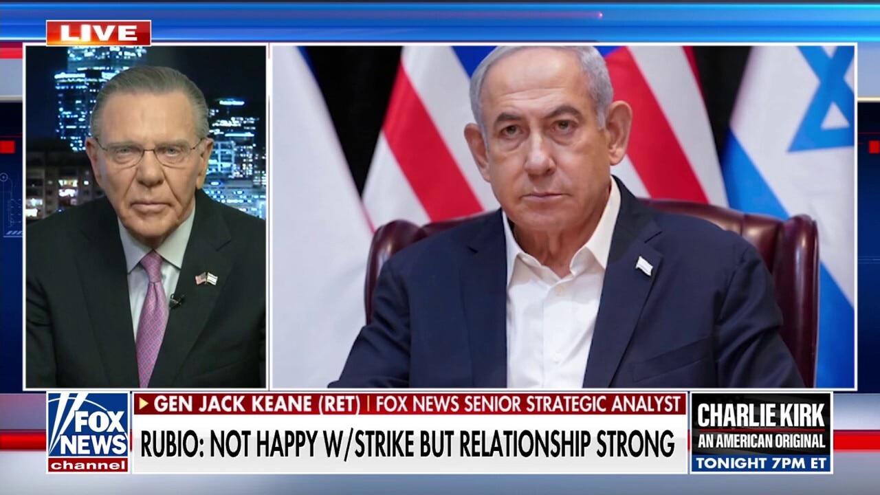  Israel ‘has a right’ to take down Hamas headquarters in Qatar: Gen. Jack Keane