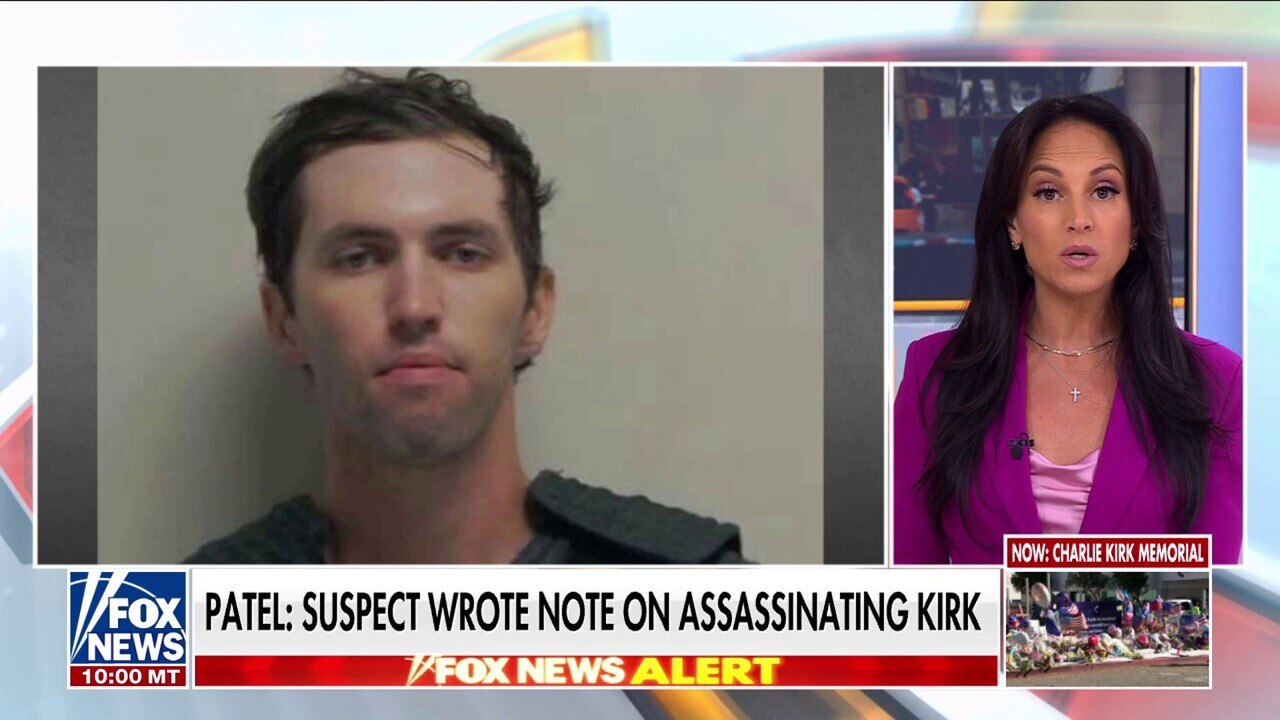 Watch Alleged Charlie Kirk assassin wrote note on his plans beforehand ...