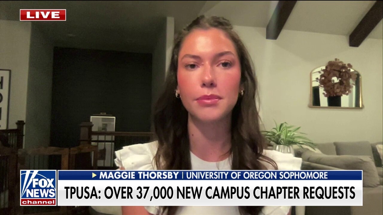 University of Oregon sophomore shares how Charlie Kirk inspired her to speak up