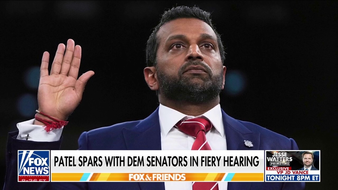 Watch Kash Patel clashes with Democrats in Senate Online ...