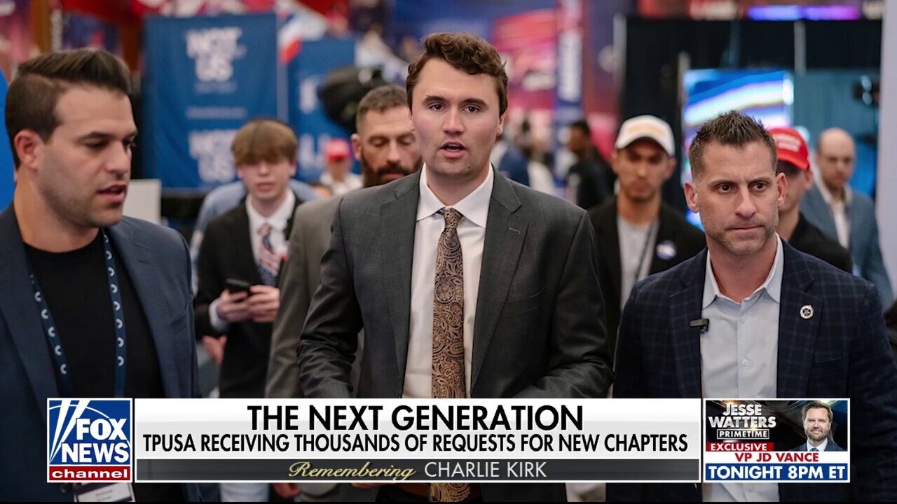 Turning Point USA says 54,000 requests for new chapters have come in nationwide