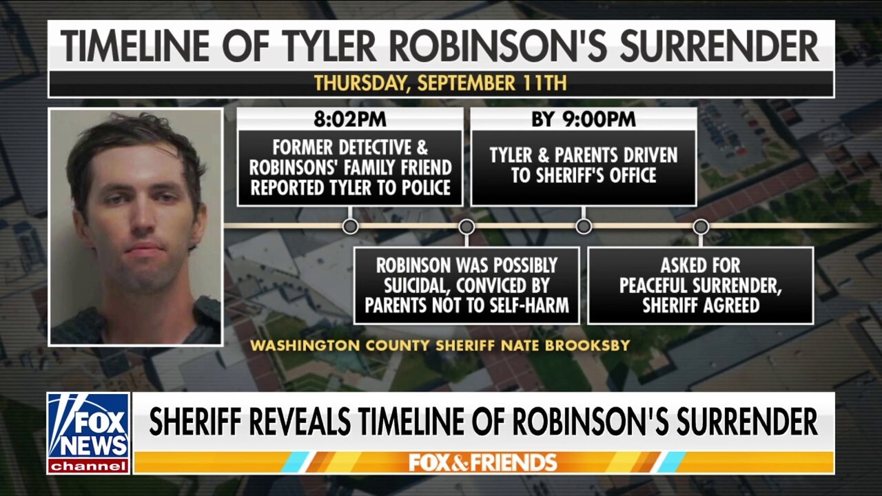 Alleged Kirk assassin negotiated 'gentle' surrender, had plans to end his life