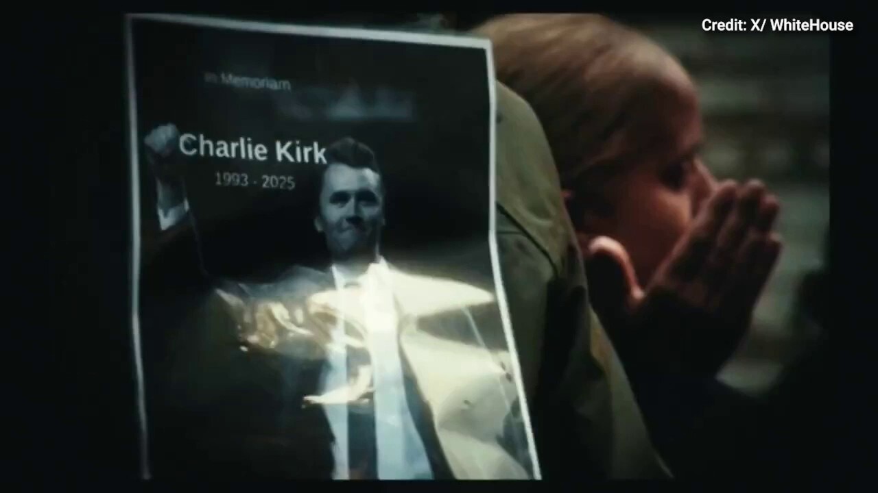 White House releases video tribute to Charlie Kirk