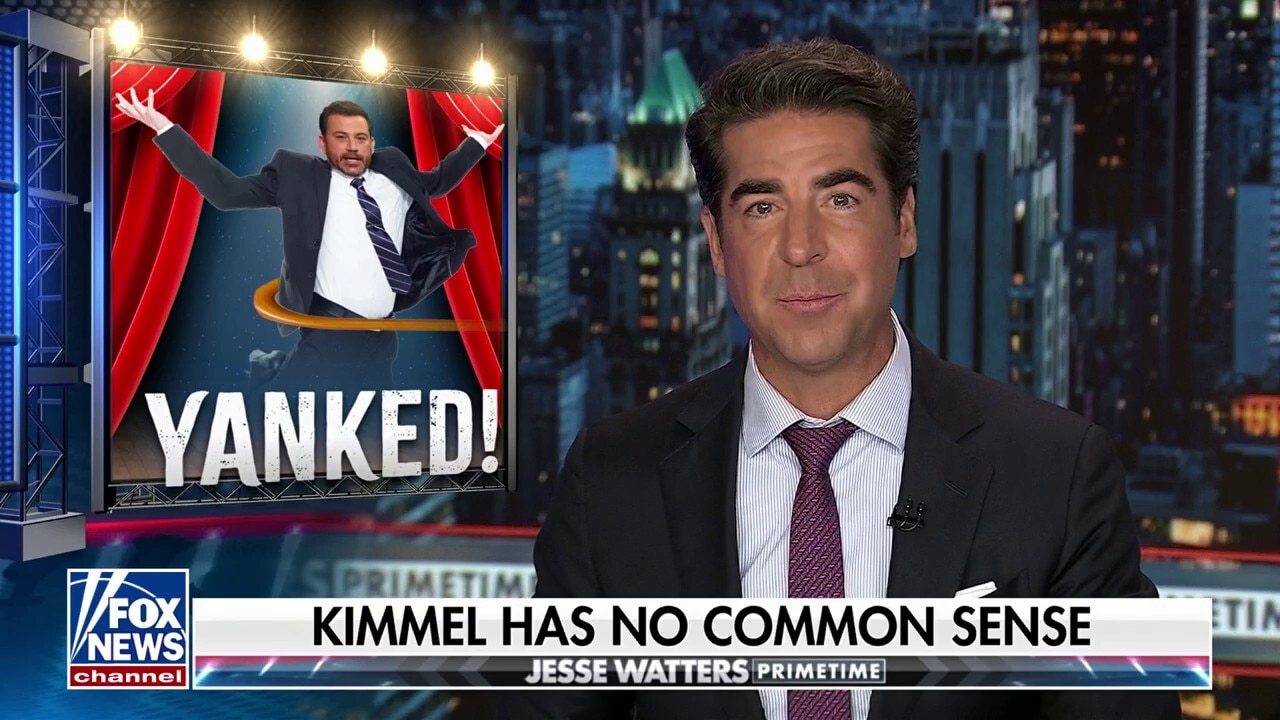 Jesse Watters: Jimmy Kimmel wasn't suspended for a joke, he 'flat-out lied'