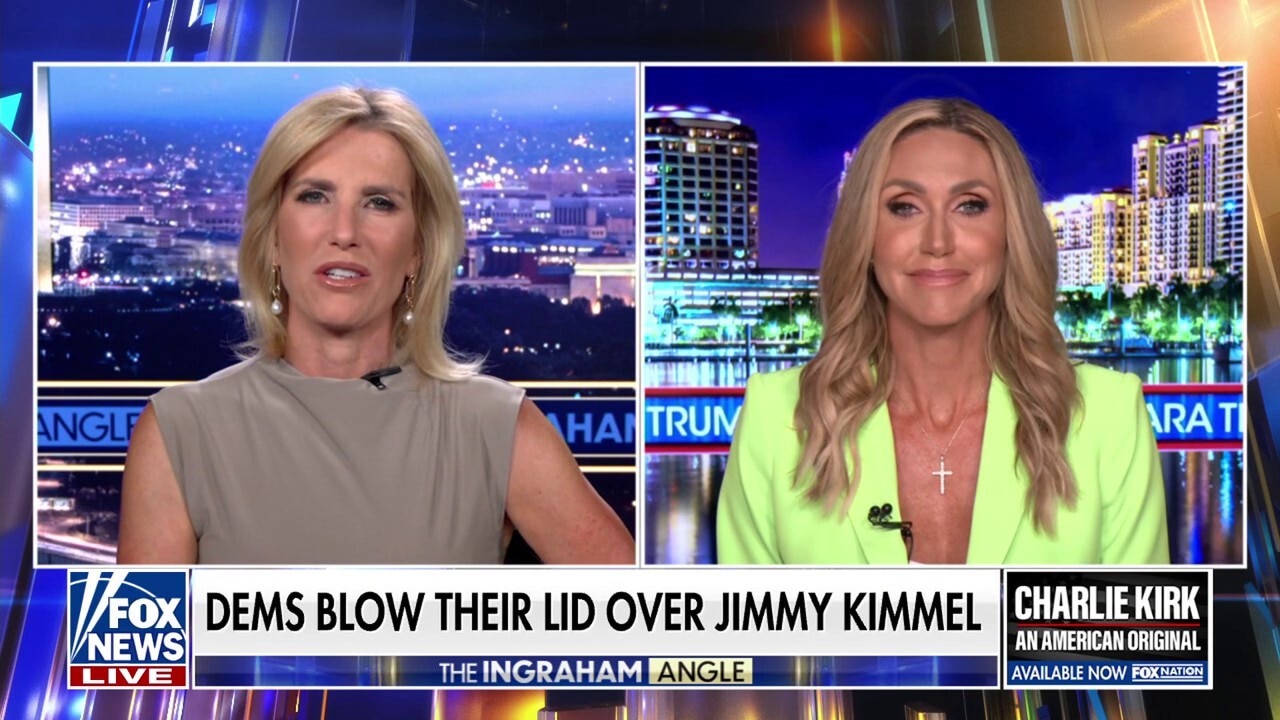 Lara Trump asks whether Democrats will continue with their Kimmel obsession