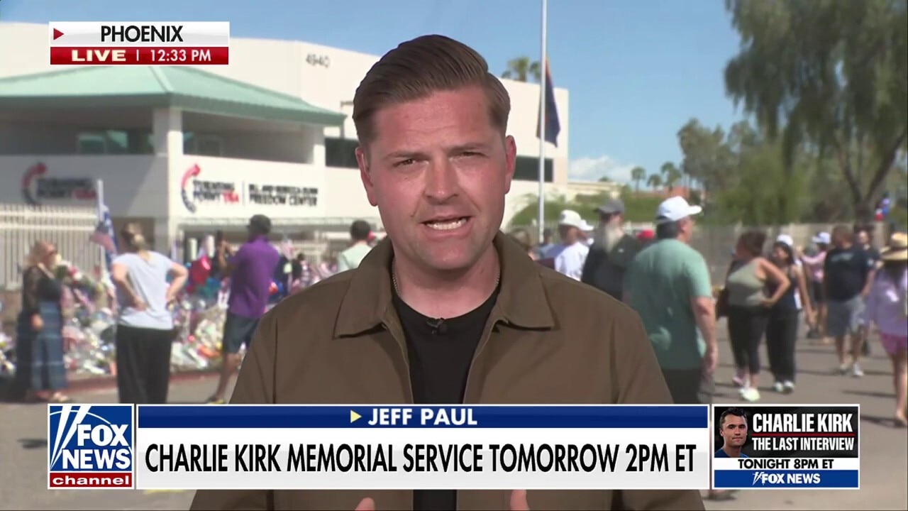 Authorities prepare for protests ahead of Charlie Kirk’s Arizona memorial