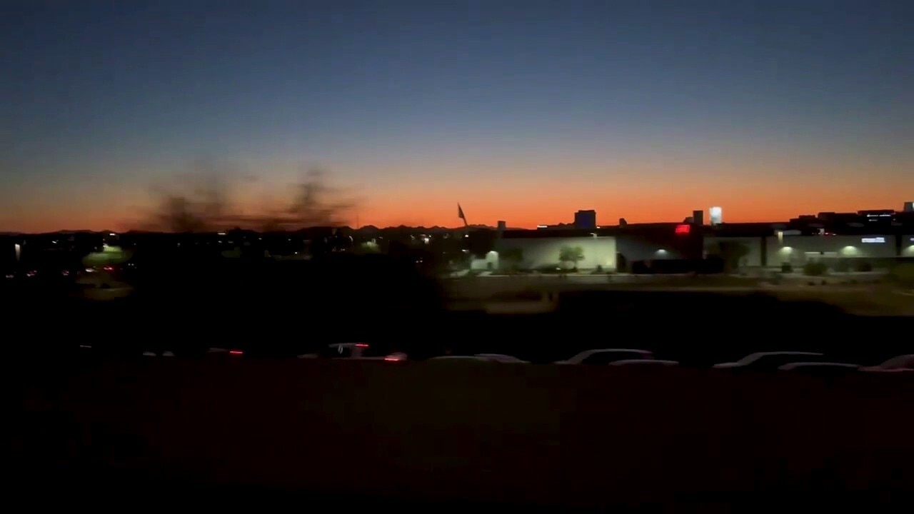 Cars line major roadways leading to Charlie Kirk memorial service