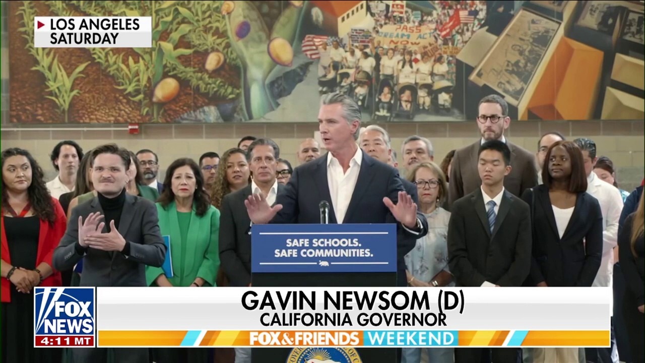 Newsom taunts ICE after mask ban: 'What are you afraid of?'