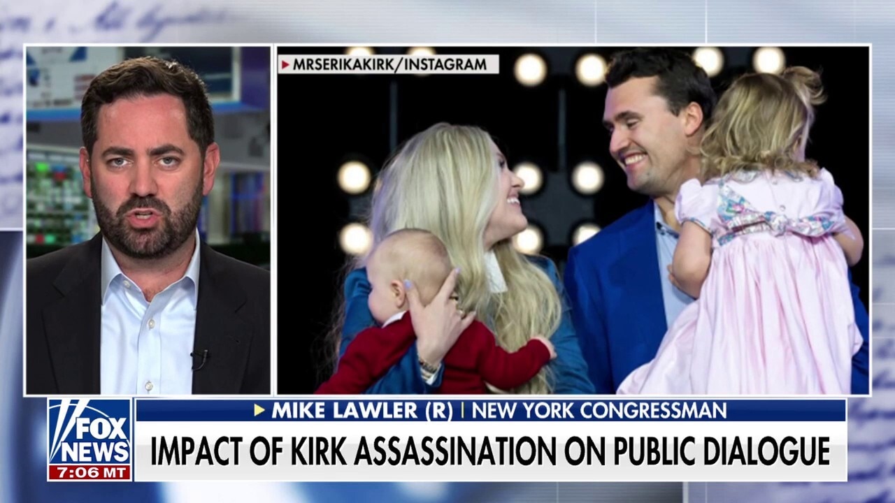 Erika Kirk speaks at Charlie Kirk's memorial