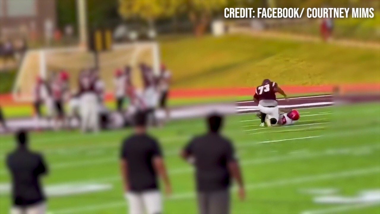 Michigan HS football player injured in disturbing play