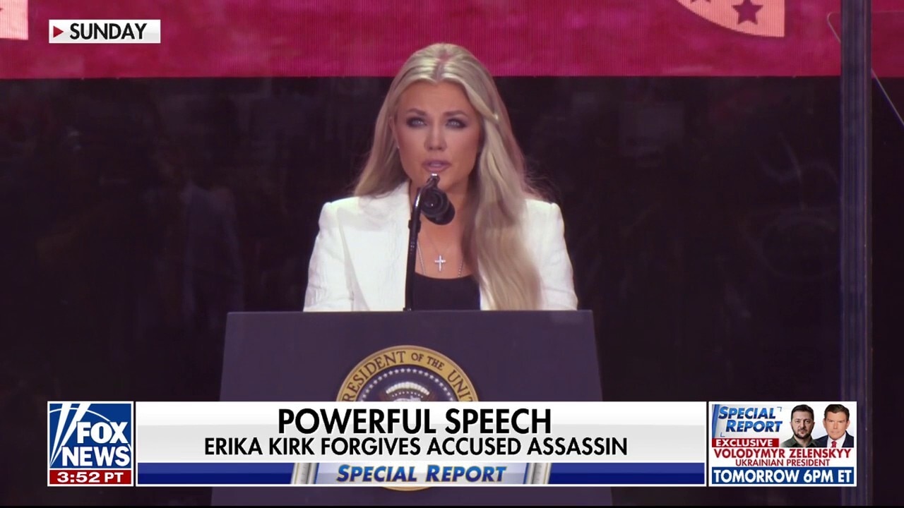 Bill Hemmer: Erika Kirk is 'living proof' that Charlie Kirk chose very well in his life