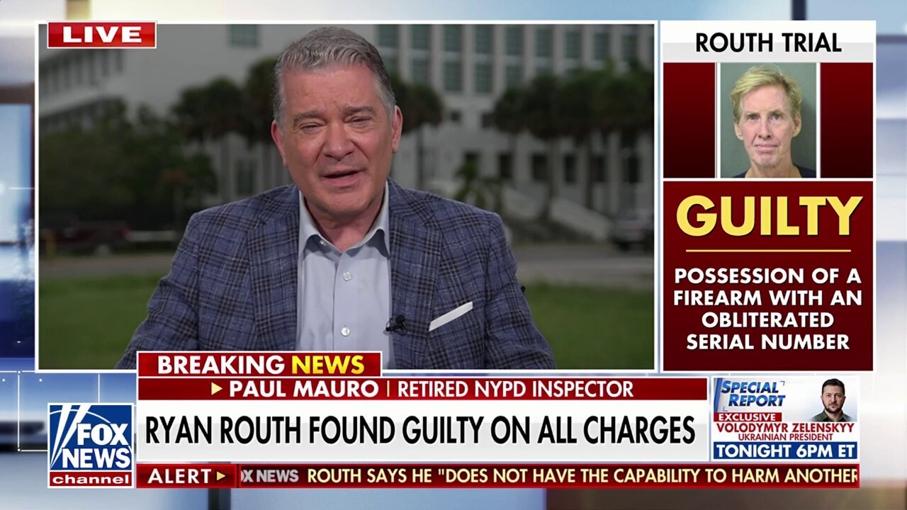 Would-be Trump assassin Ryan Routh found guilty of all charges