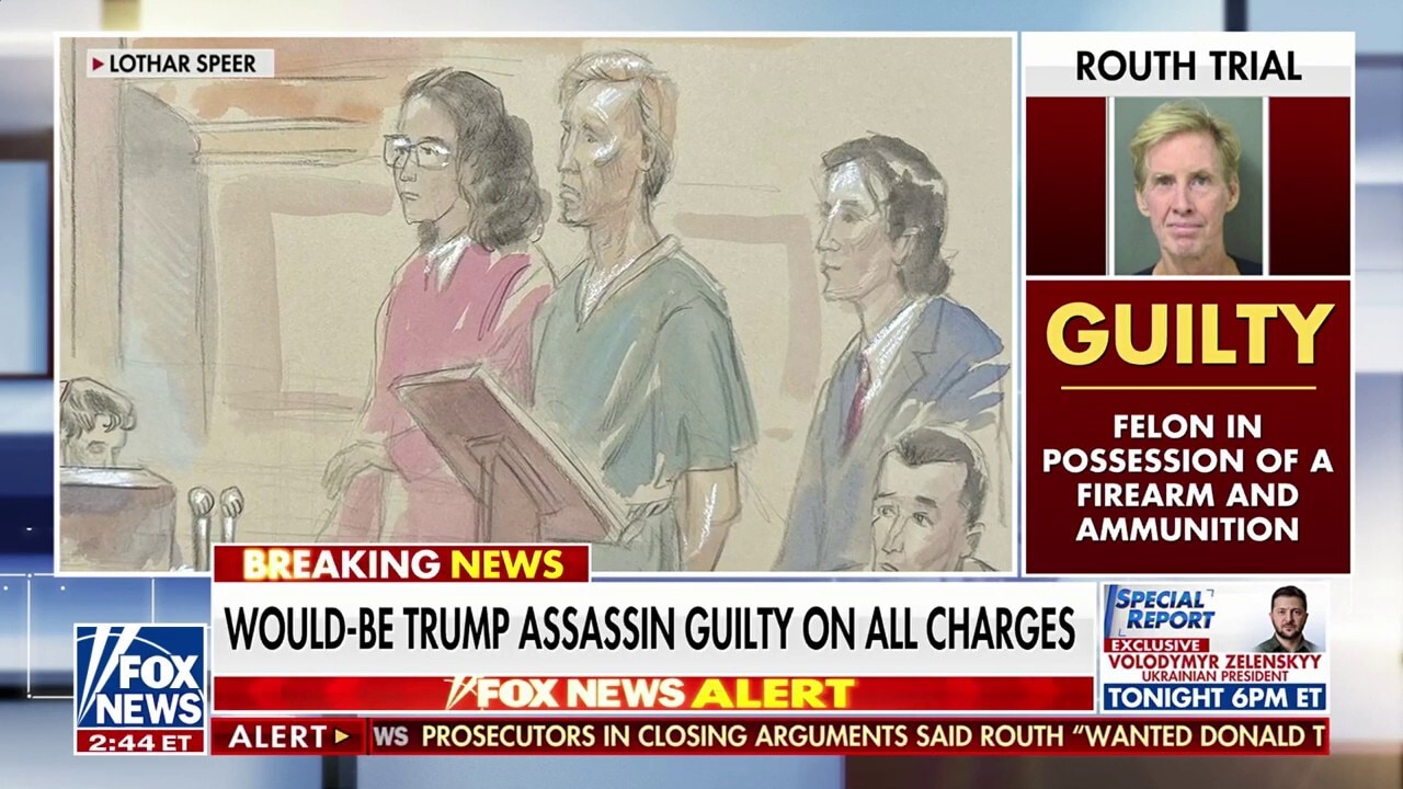 Trump assassination attempt suspect found guilty; defense attorney warns of life term