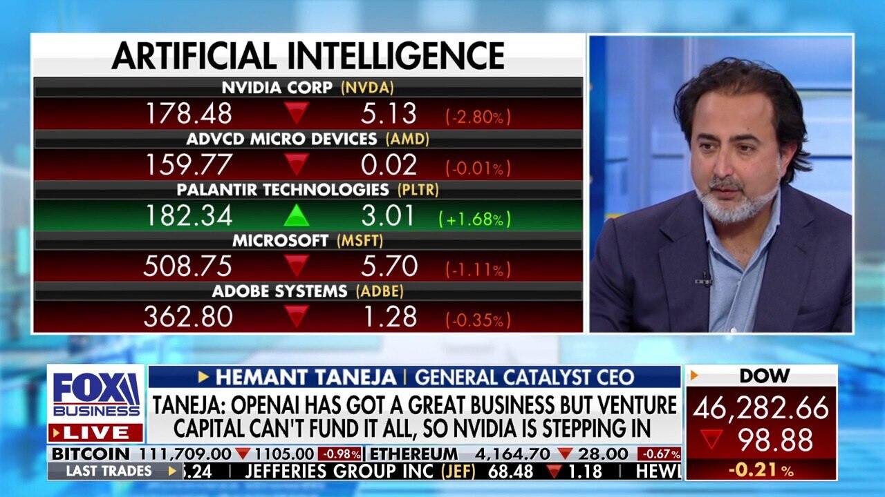 AI can help make a difference in 'almost every industry,' says General Catalyst CEO