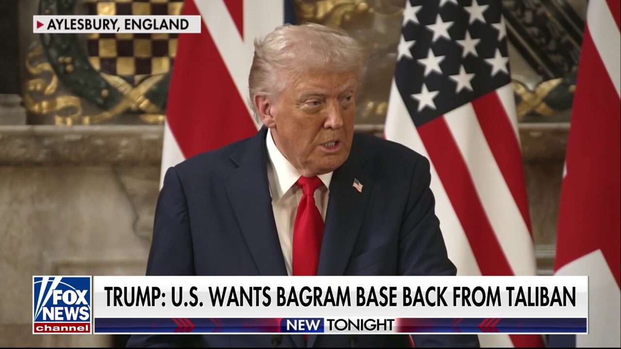 Trump wants to retake Bagram Airfield from Taliban