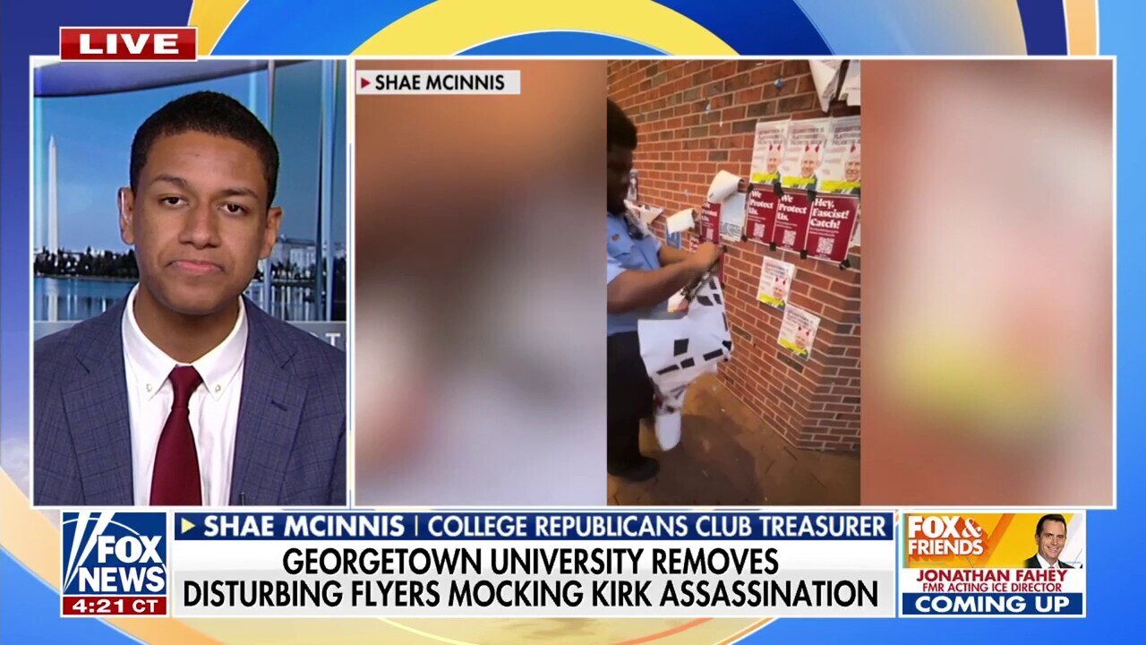 Georgetown student appalled by anti-Kirk flyers, university's slow response