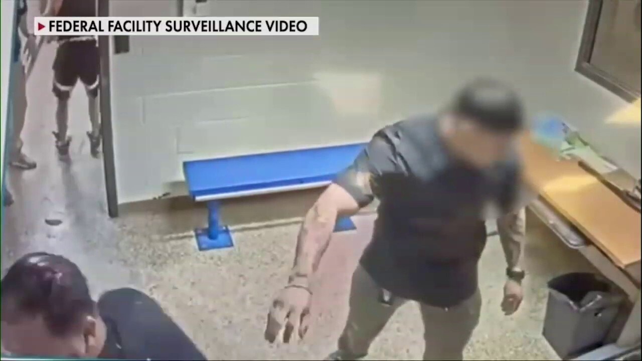 Surveillance footage shows authorities shielding ICE detainees from Dallas gunman