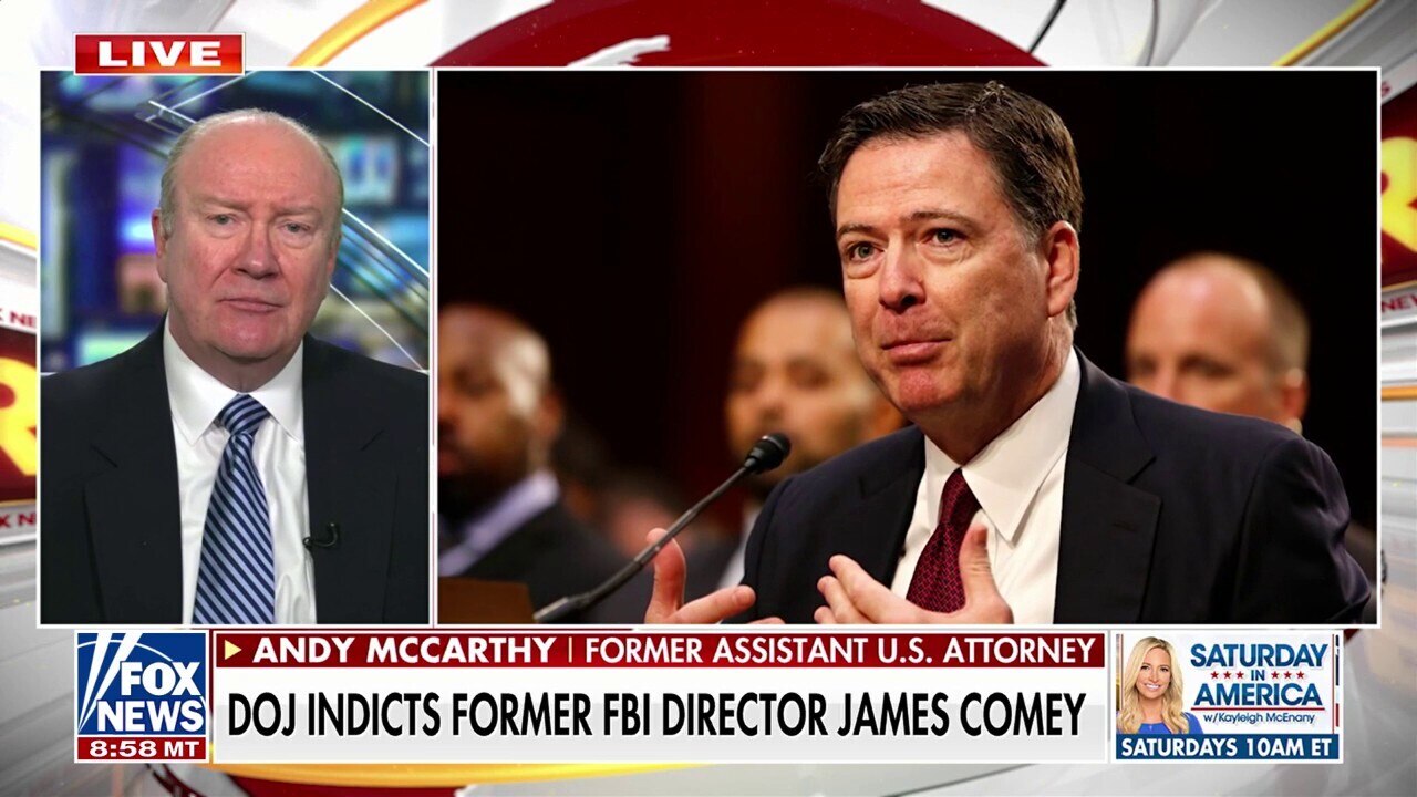Andy McCarthy doubts Comey case gets to trial