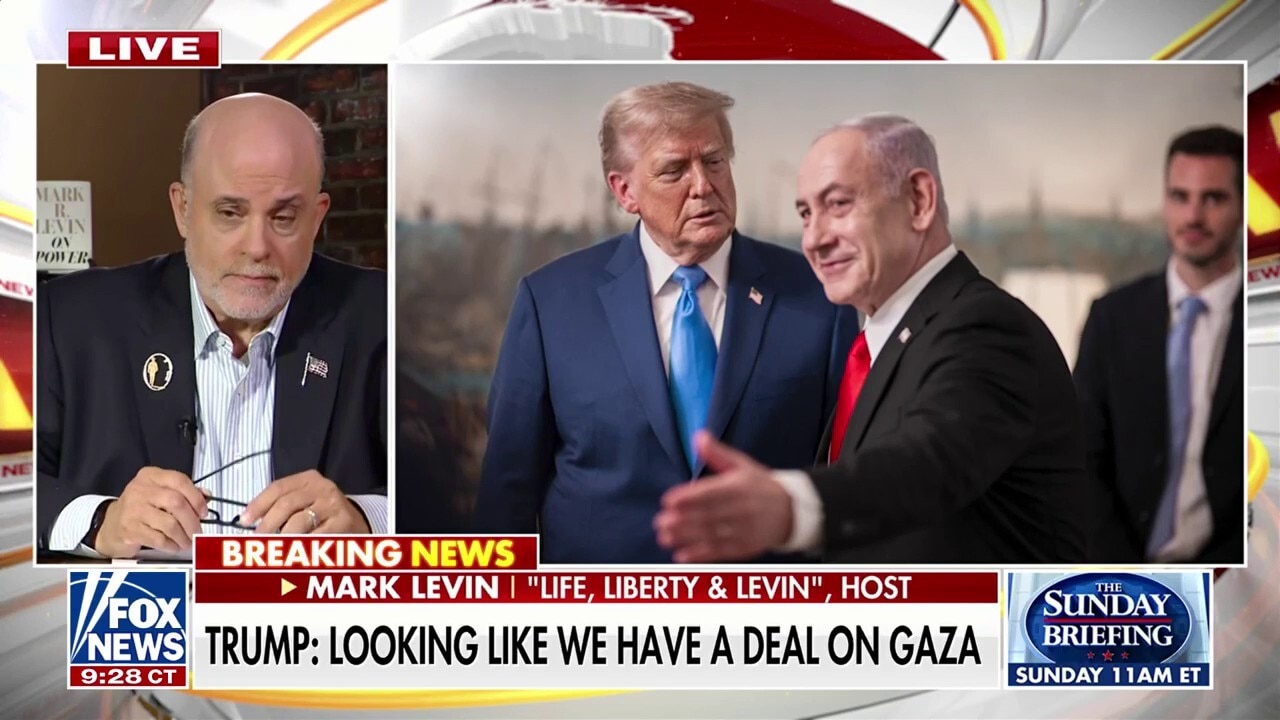 Mark Levin: Trump is working 'very hard' on a Gaza peace deal