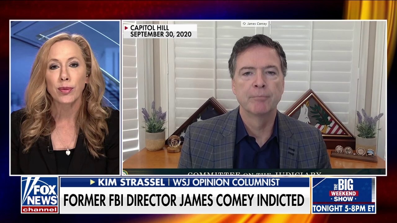 Trump cheers the Comey indictment 