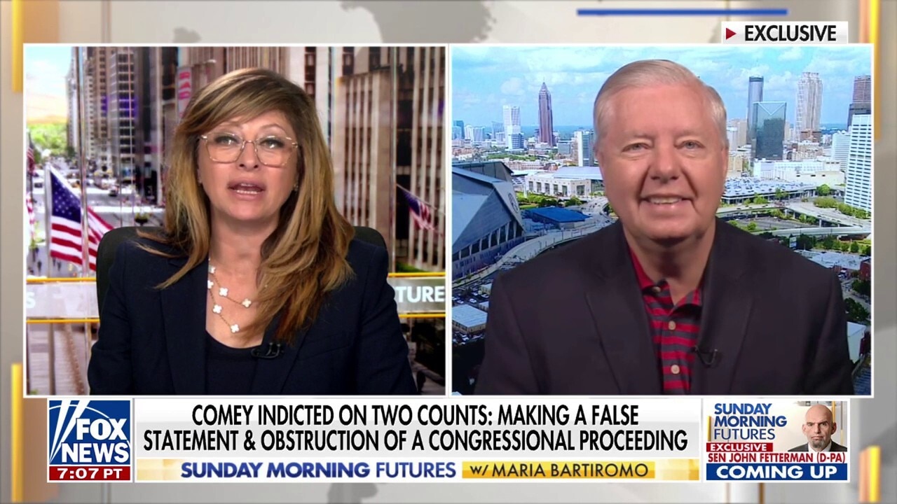 Sen. Graham reacts to 'overdue' Comey indictment: 'Tip of the iceberg'