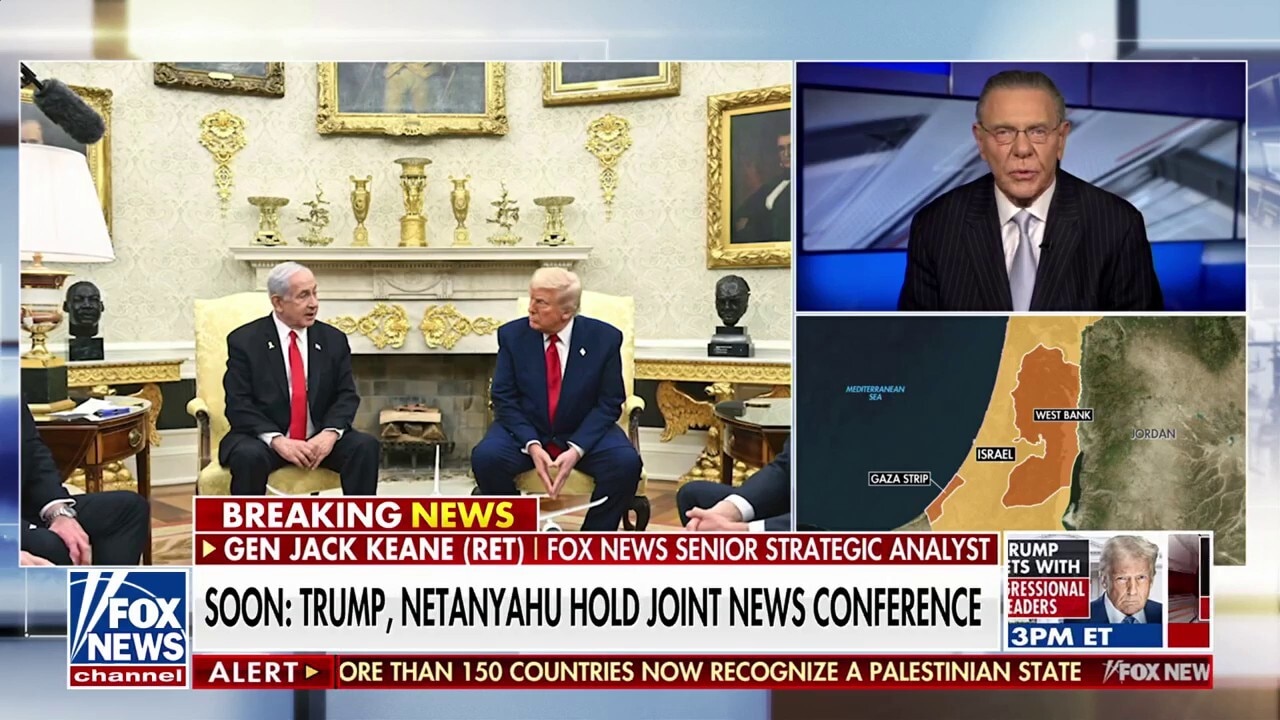 Gen. Keane calls proposed Gaza plan an ‘end-of-war deal’