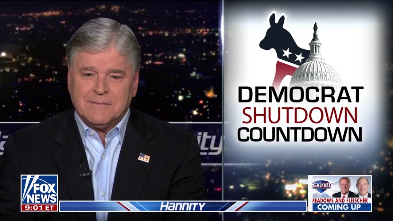 Hannity: Government shutdown looms because of these 'outrageous' demands