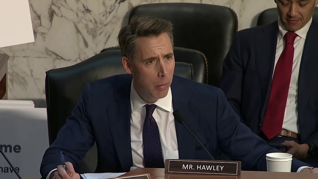 Josh Hawley drills into former Biden official about ‘two spirit’ guidelines