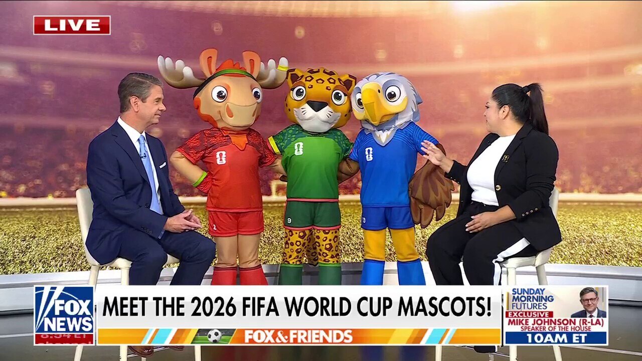 FIFA unveils 2026 World Cup mascots 