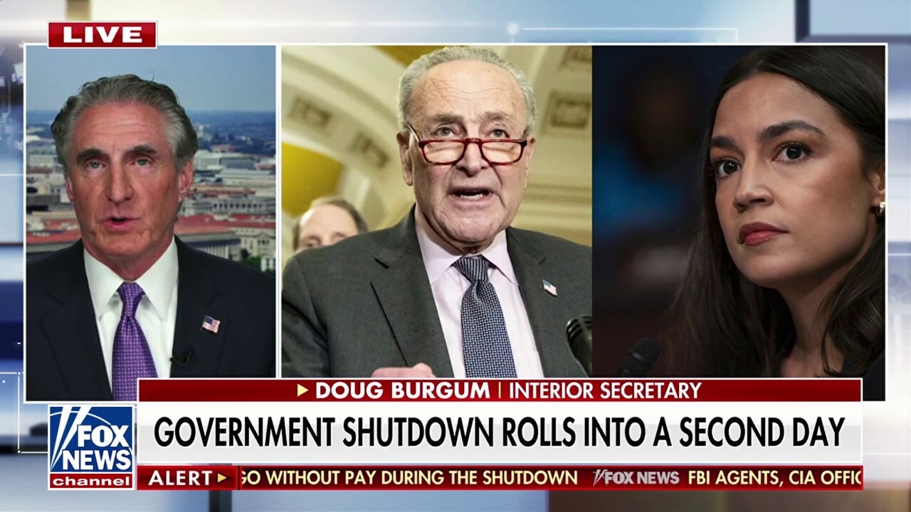JD Vance blames Chuck Schumer's fear of AOC for government shutdown