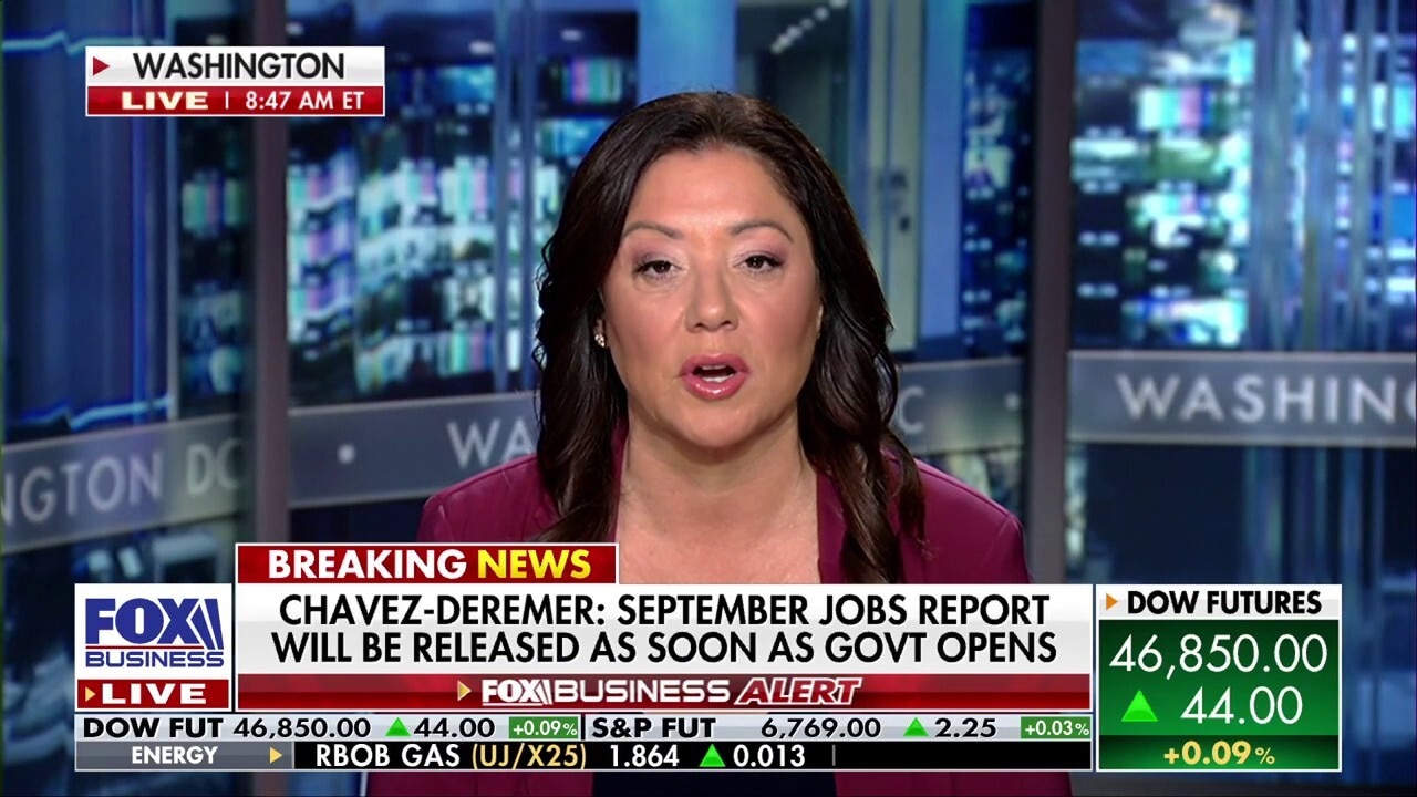 Labor secretary on when the admin will release the September jobs report: We need that data