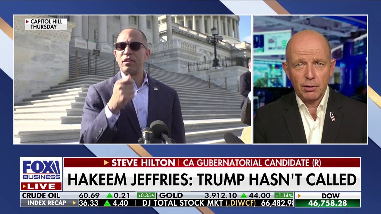 At least Pelosi was ‘in command’: Steve Hilton on Hakeem Jeffries